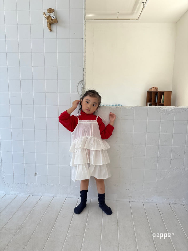 The Pepper - Korean Children Fashion - #prettylittlegirls - Tiered One-piece - 6