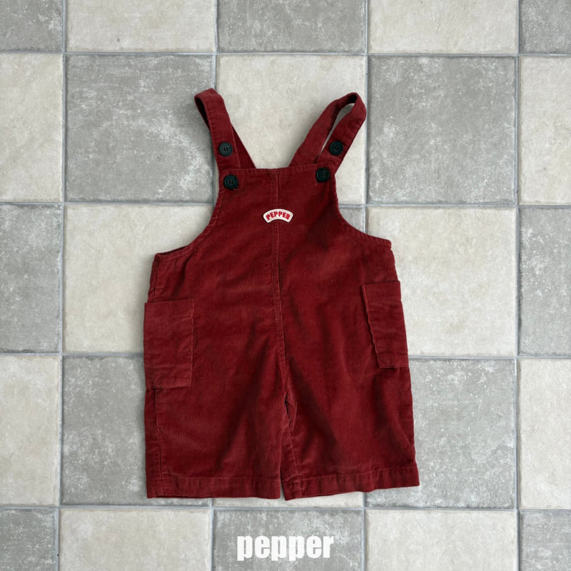 The Pepper - Korean Children Fashion - #toddlerclothing - Fall Corduroy Overalls - 4