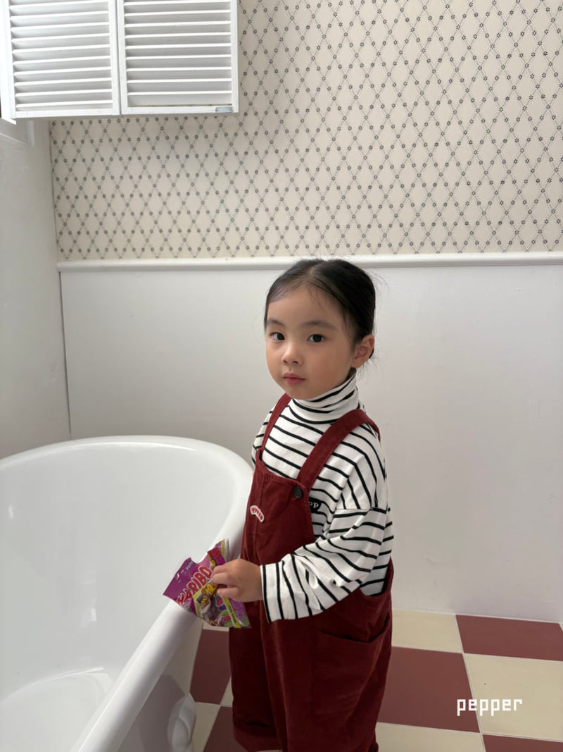 The Pepper - Korean Children Fashion - #stylishchildhood - Heart Patch Polar Tee - 10