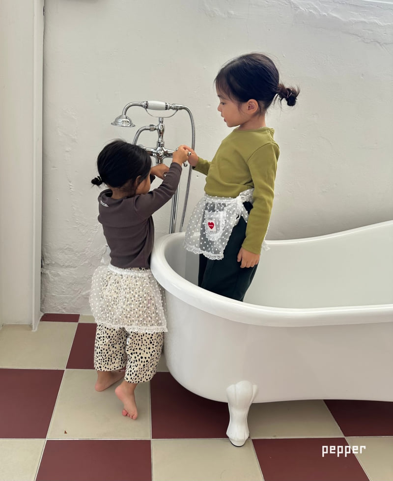 The Pepper - Korean Children Fashion - #todddlerfashion - Popcorn Apron - 5