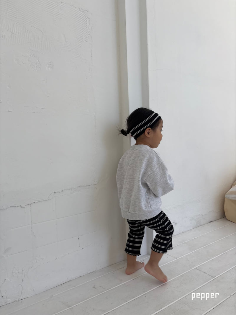 The Pepper - Korean Children Fashion - #toddlerclothing - Ribbed Bootcut Pants - 10