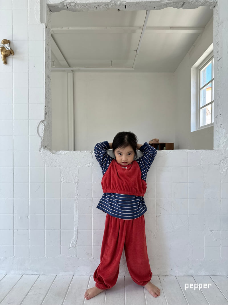 The Pepper - Korean Children Fashion - #toddlerclothing - PEPPER Terry Vest - 8