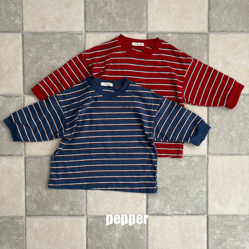 The Pepper - Korean Women Fashion - #thelittlethings - Pepper Stripe Tee - 2