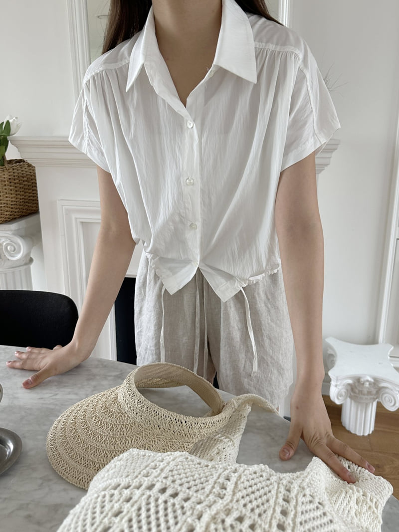 There By - Korean Women Fashion - #womensfashion - With Shirring Blouse - 4