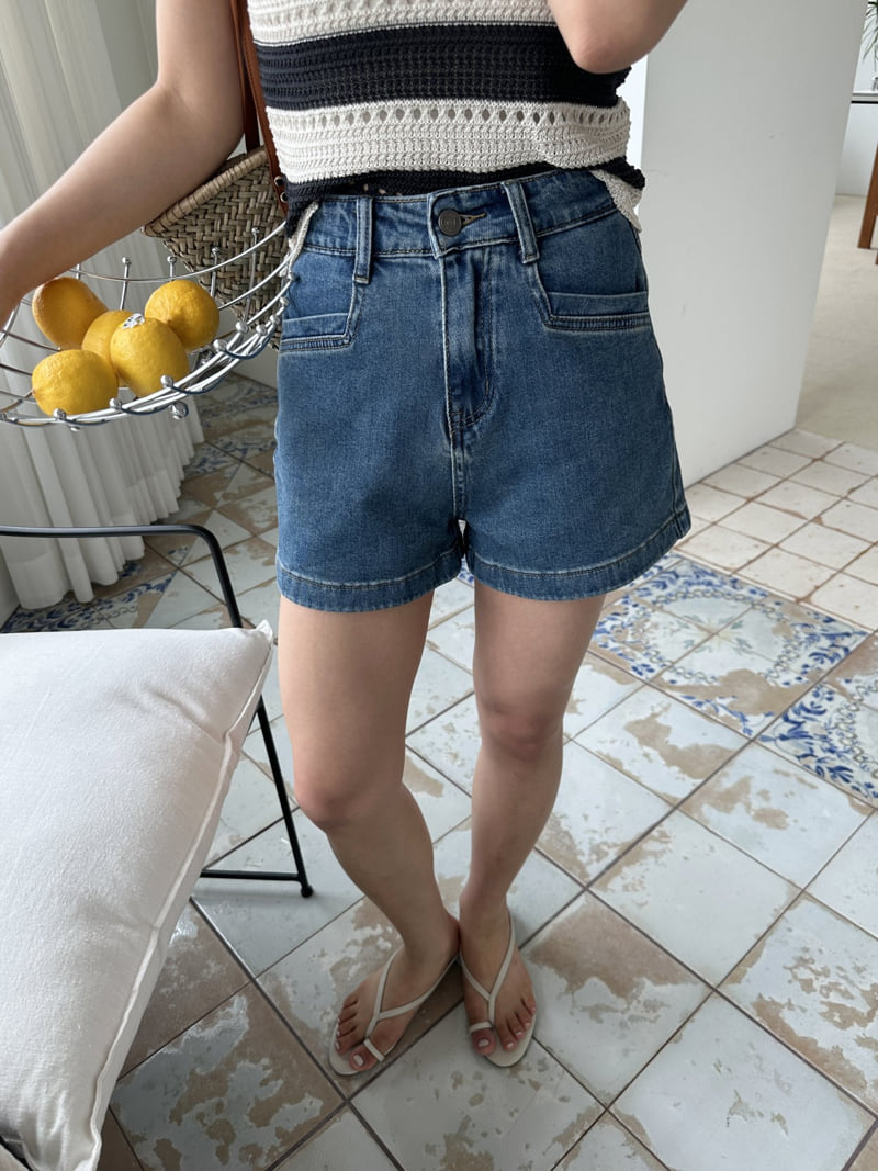 There By - Korean Women Fashion - #momslook - 528 Denim Shorts