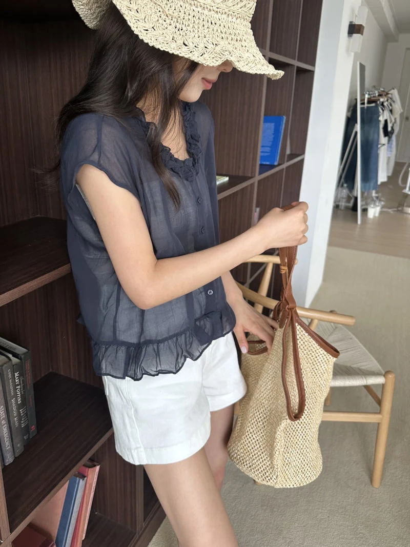 There By - Korean Women Fashion - #momslook - Emily Blouse - 3