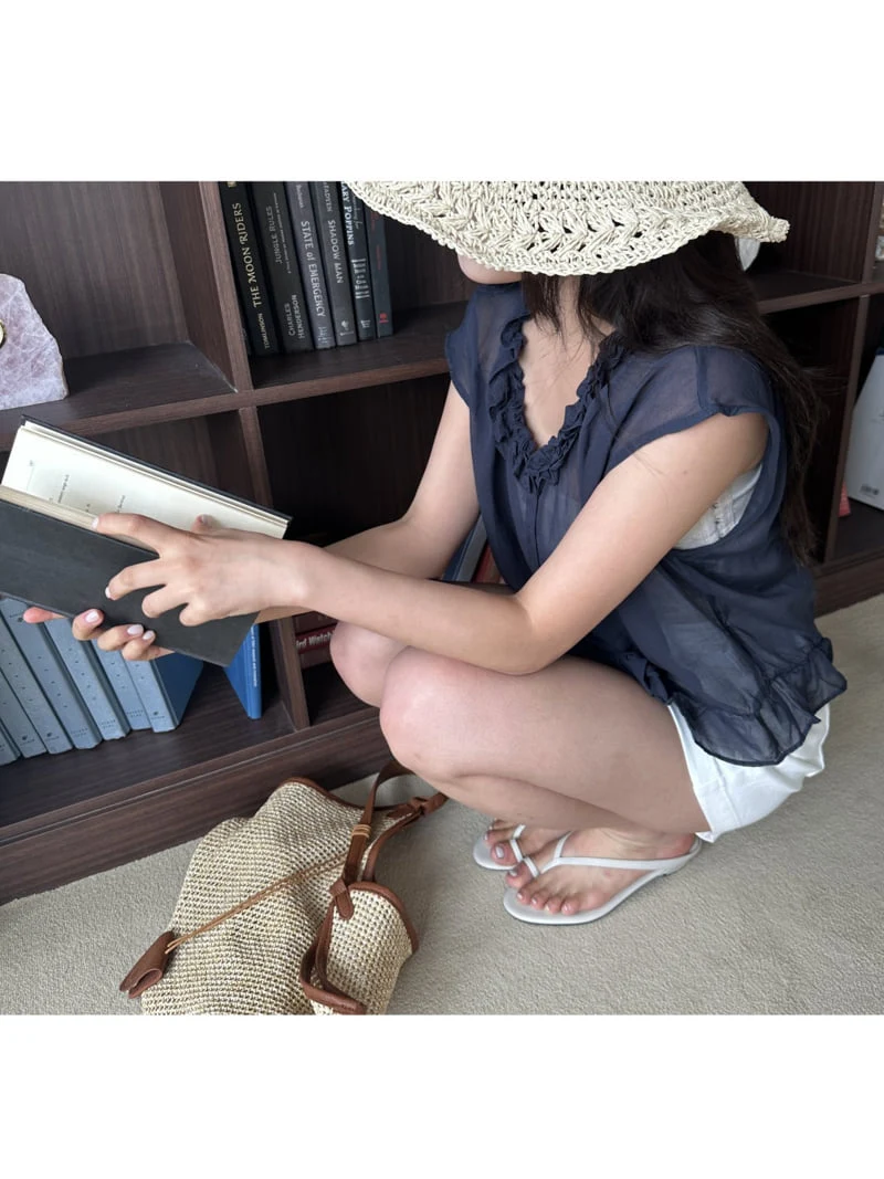 There By - Korean Women Fashion - #momslook - Emily Blouse - 5