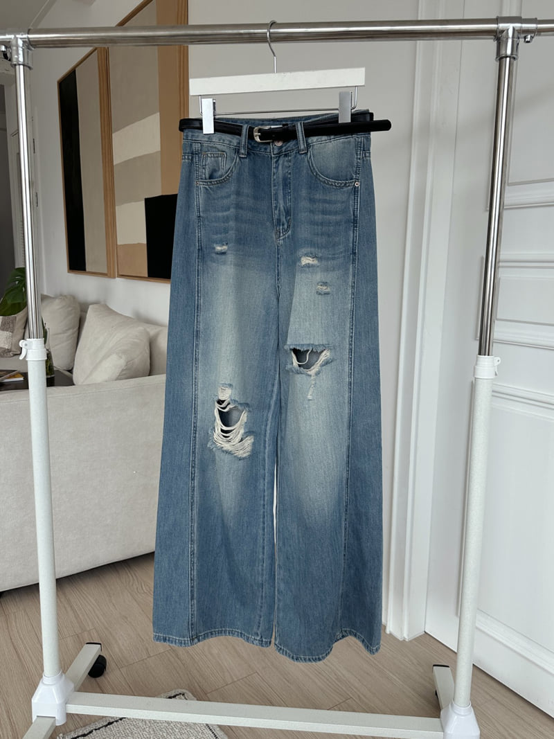 There By - Korean Women Fashion - #momslook - 517 Denim Pants - 9