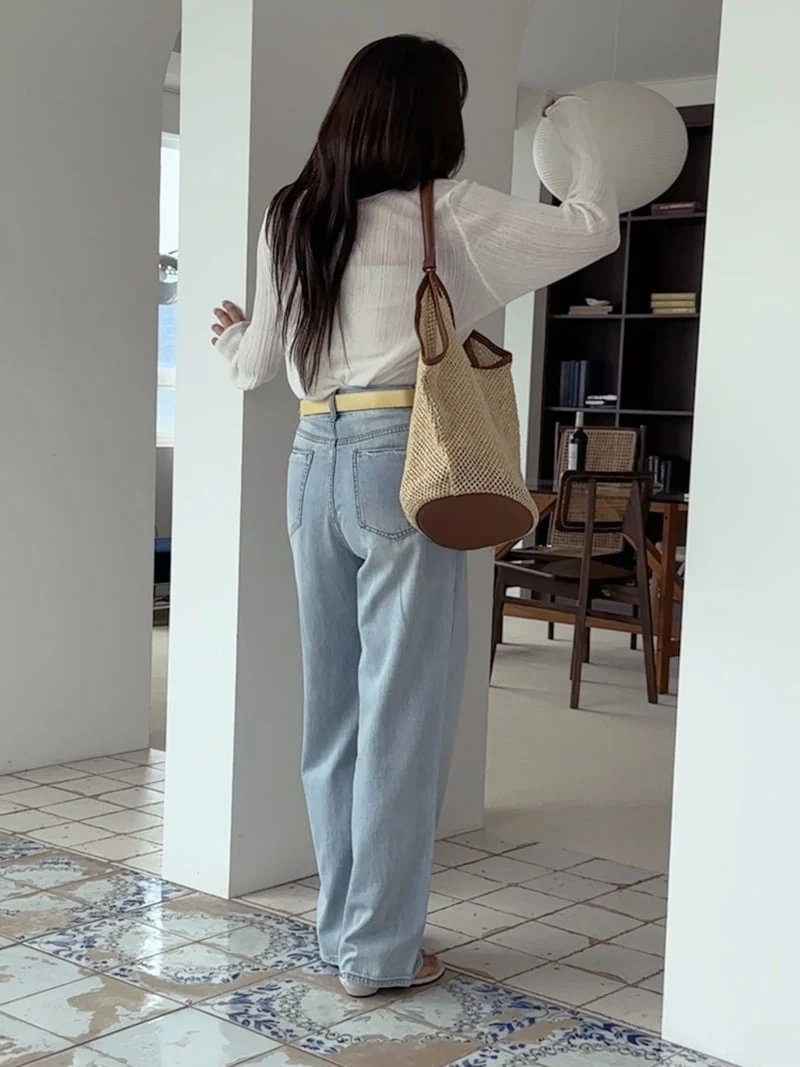 There By - Korean Women Fashion - #momslook - 608 Denim Pants - 6