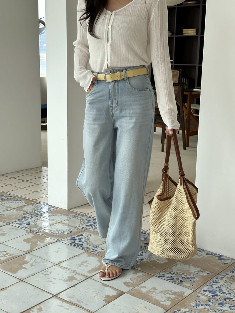 There By - Korean Women Fashion - #momslook - 608 Denim Pants - 8