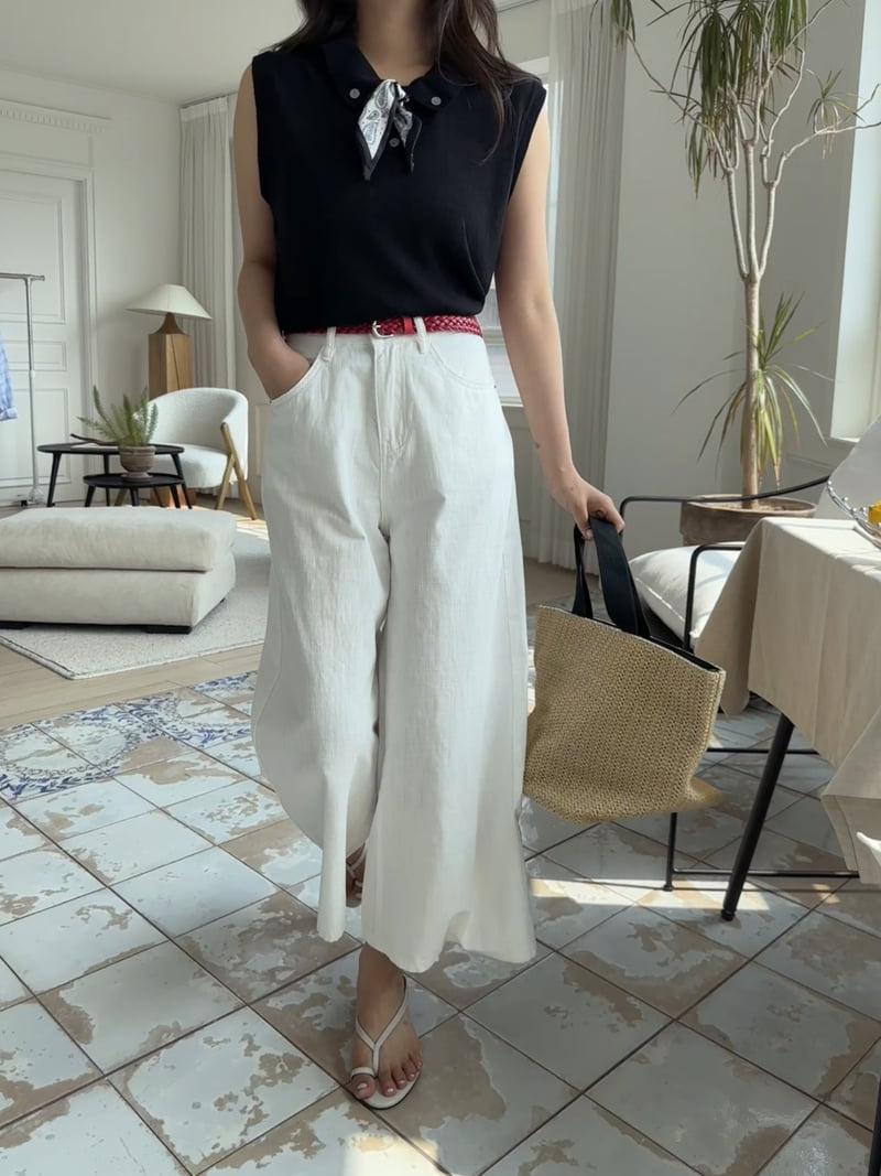 There By - Korean Women Fashion - #momslook - 958 Denim Pants - 5