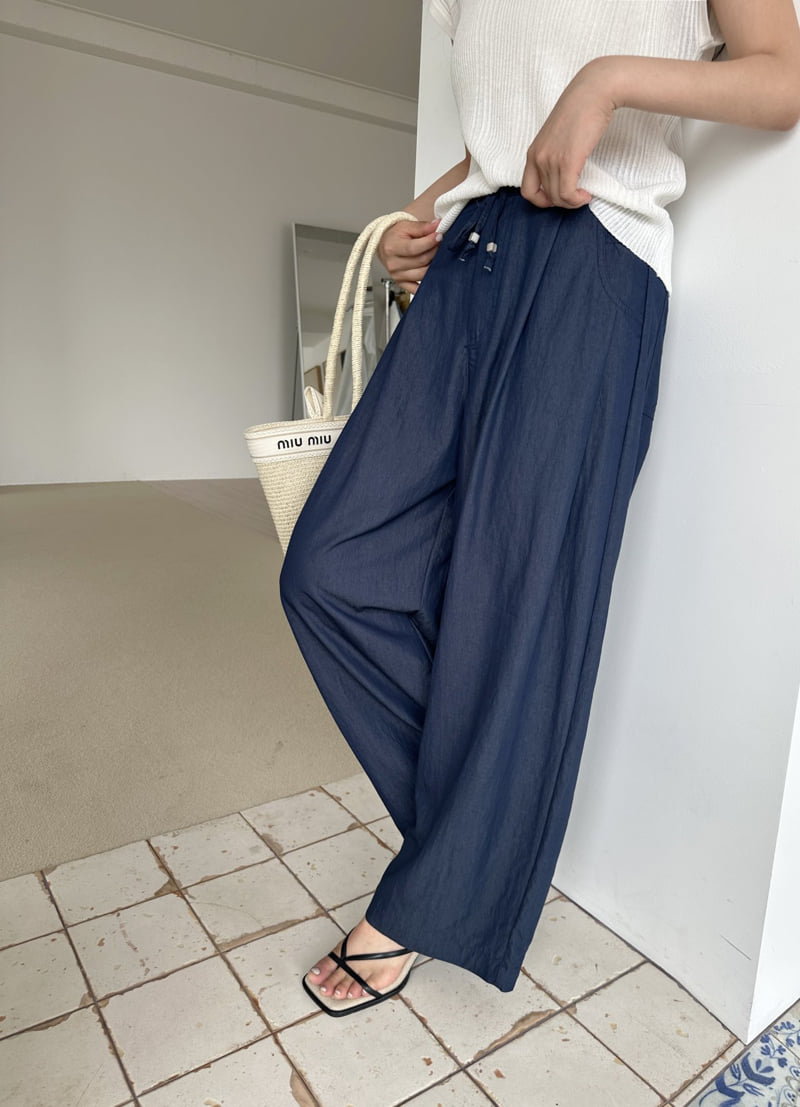 There By - Korean Women Fashion - #momslook - Easy Strap Pants - 7