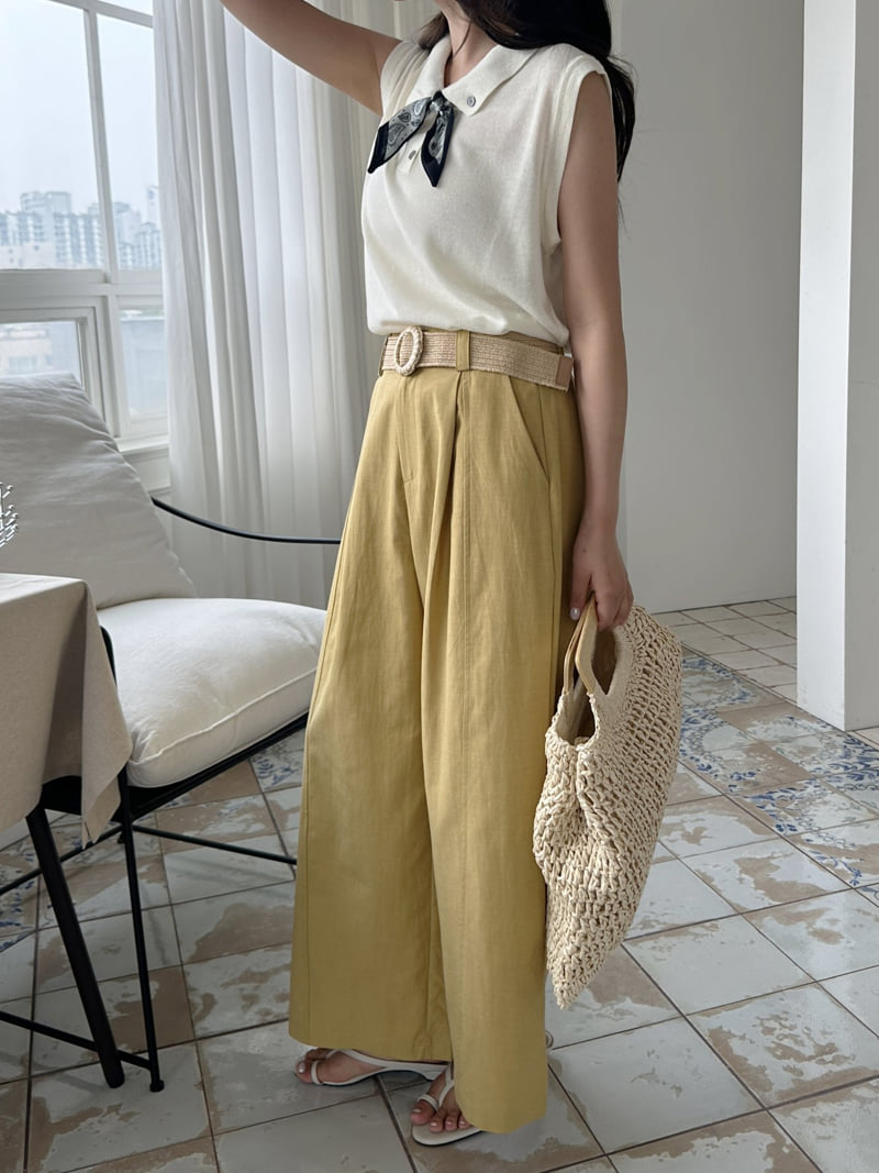 There By - Korean Women Fashion - #momslook - Mano Pants - 7