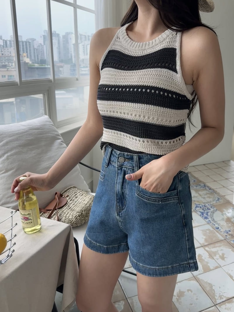 There By - Korean Women Fashion - #romanticstyle - 528 Denim Shorts - 8