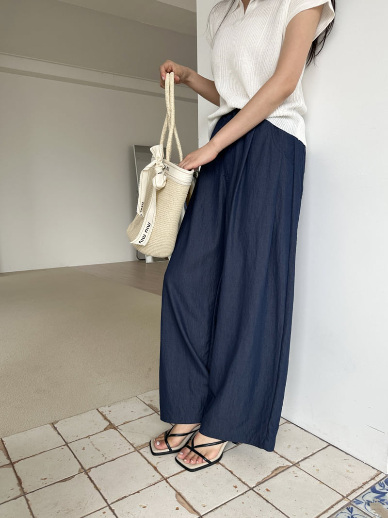 There By - Korean Women Fashion - #thatsdarling - Easy Strap Pants - 5