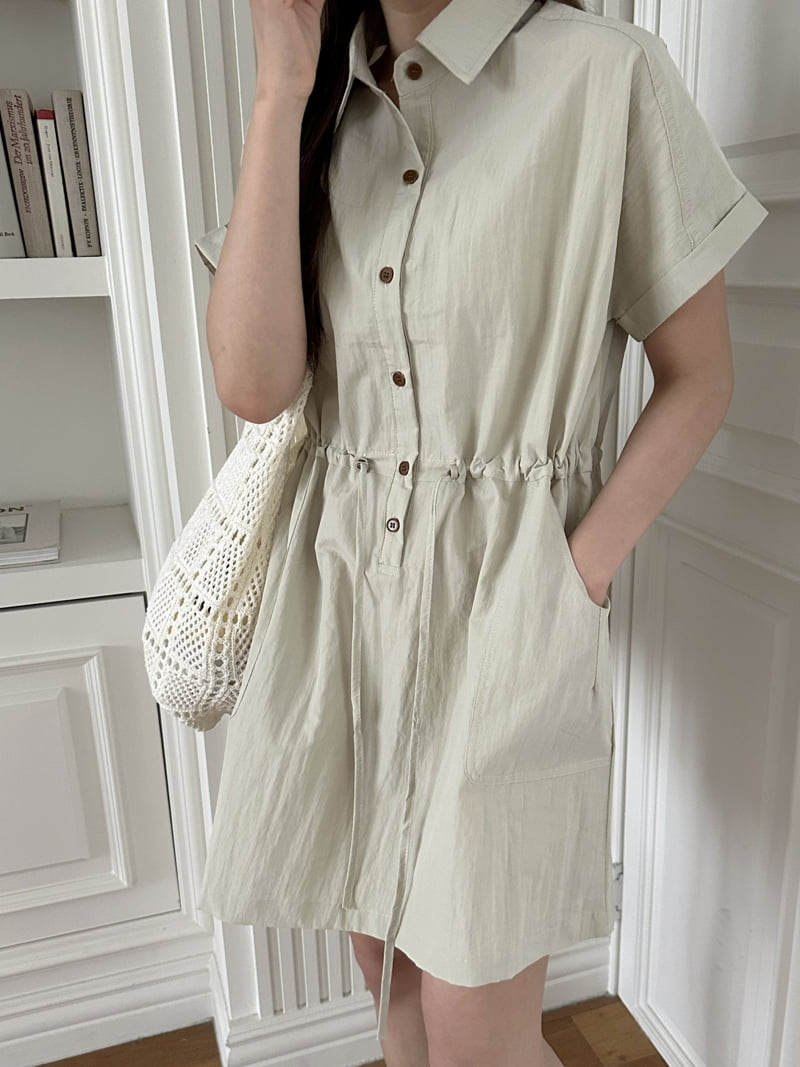 There By - Korean Women Fashion - #thelittlethings - Is Kara One-piece - 5