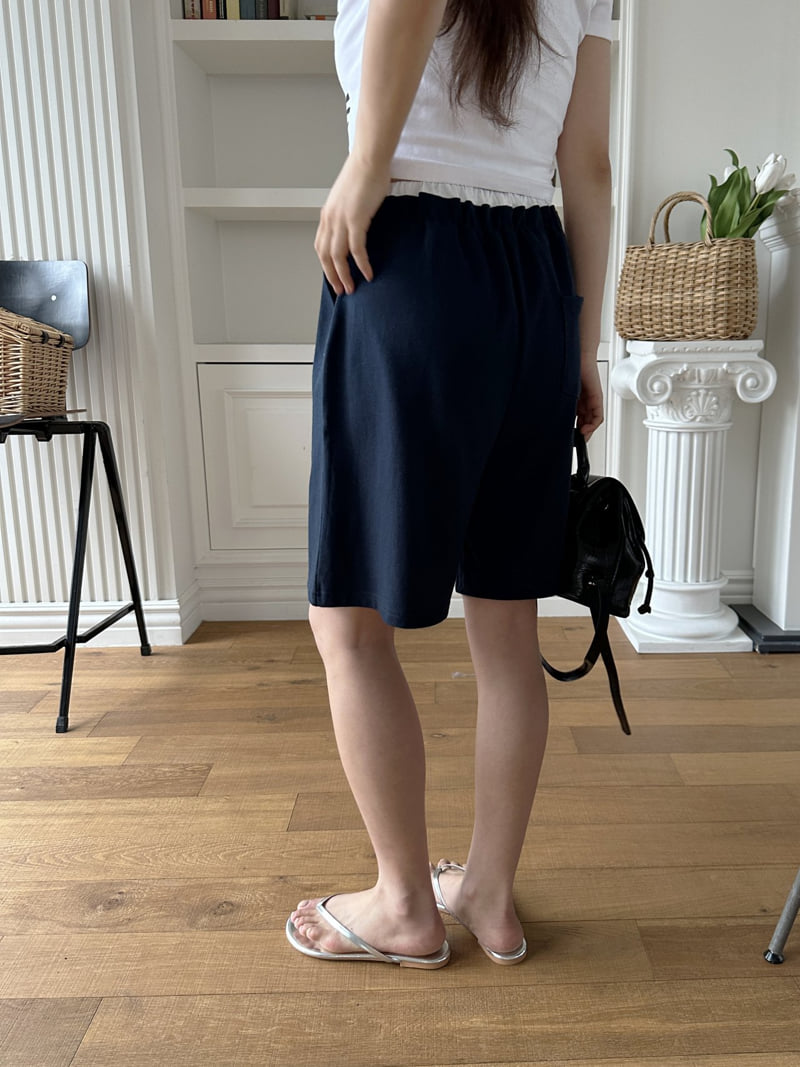 There By - Korean Women Fashion - #thatsdarling - There Color-block Shorts - 4