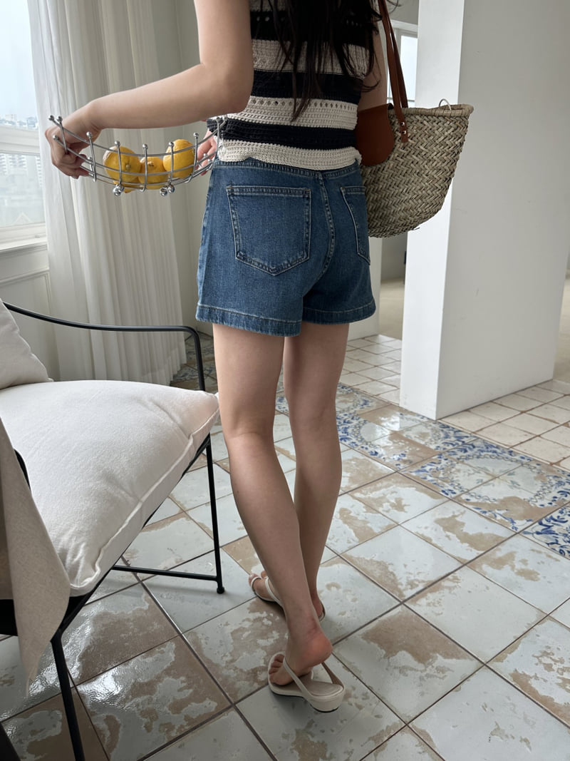 There By - Korean Women Fashion - #vintagekidsstyle - 528 Denim Shorts - 5