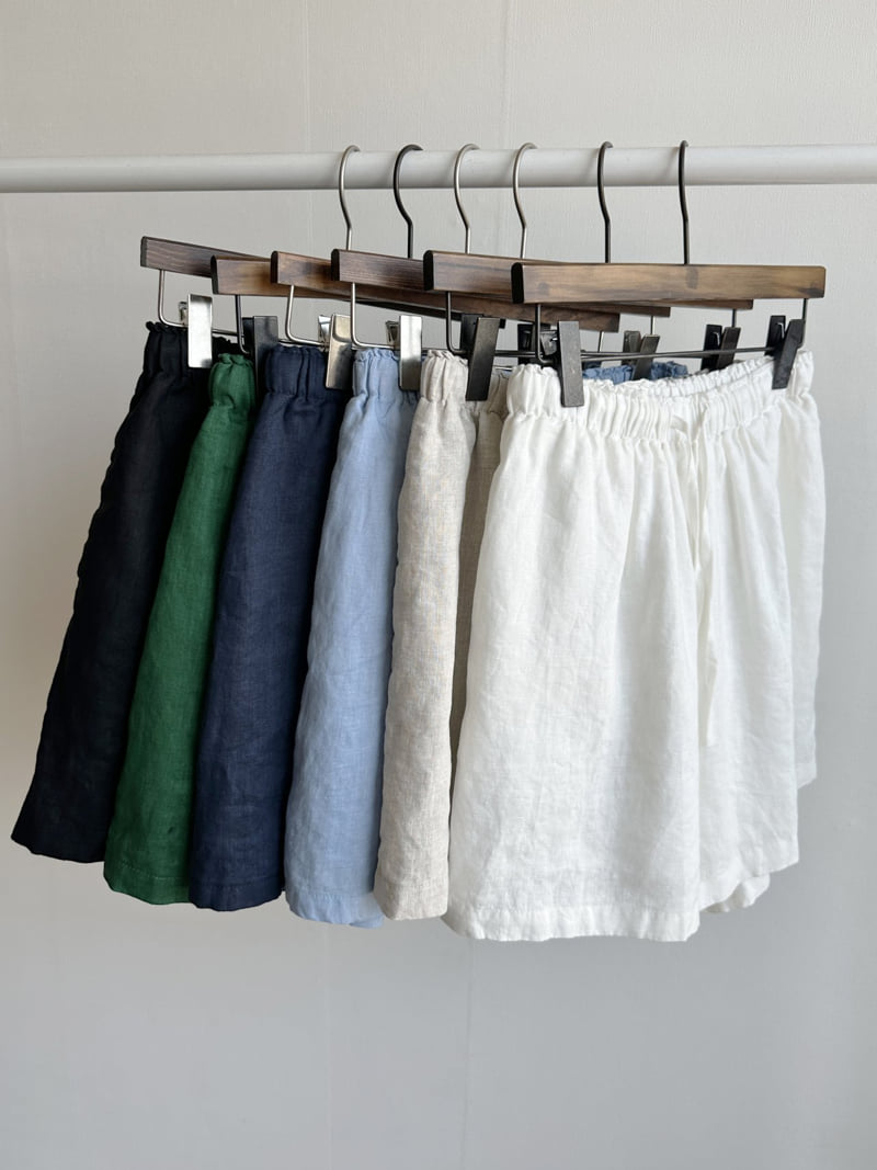 There By - Korean Women Fashion - #womensfashion - Linen Shorts - 12