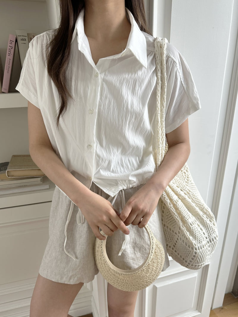 There By - Korean Women Fashion - #womensfashion - With Shirring Blouse