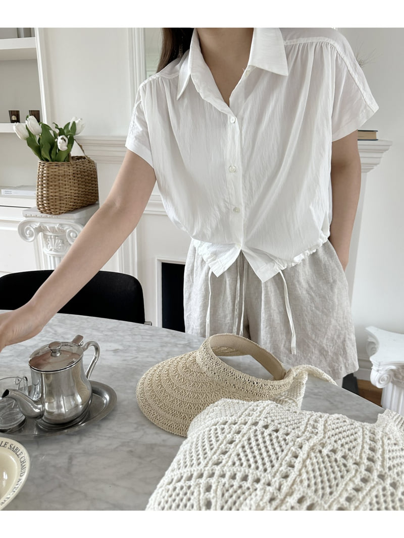 There By - Korean Women Fashion - #womensfashion - With Shirring Blouse - 5