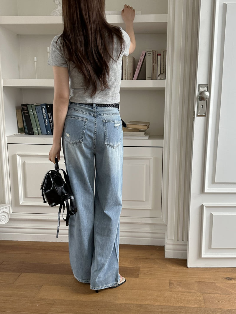 There By - Korean Women Fashion - #womensfashion - 902 Denim Pants - 8