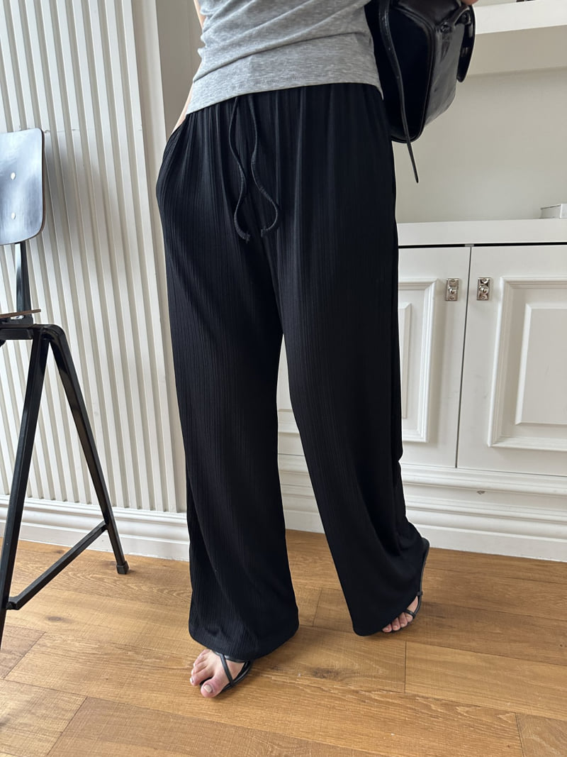 There By - Korean Women Fashion - #womensfashion - Ice Ribbed Pants - 8