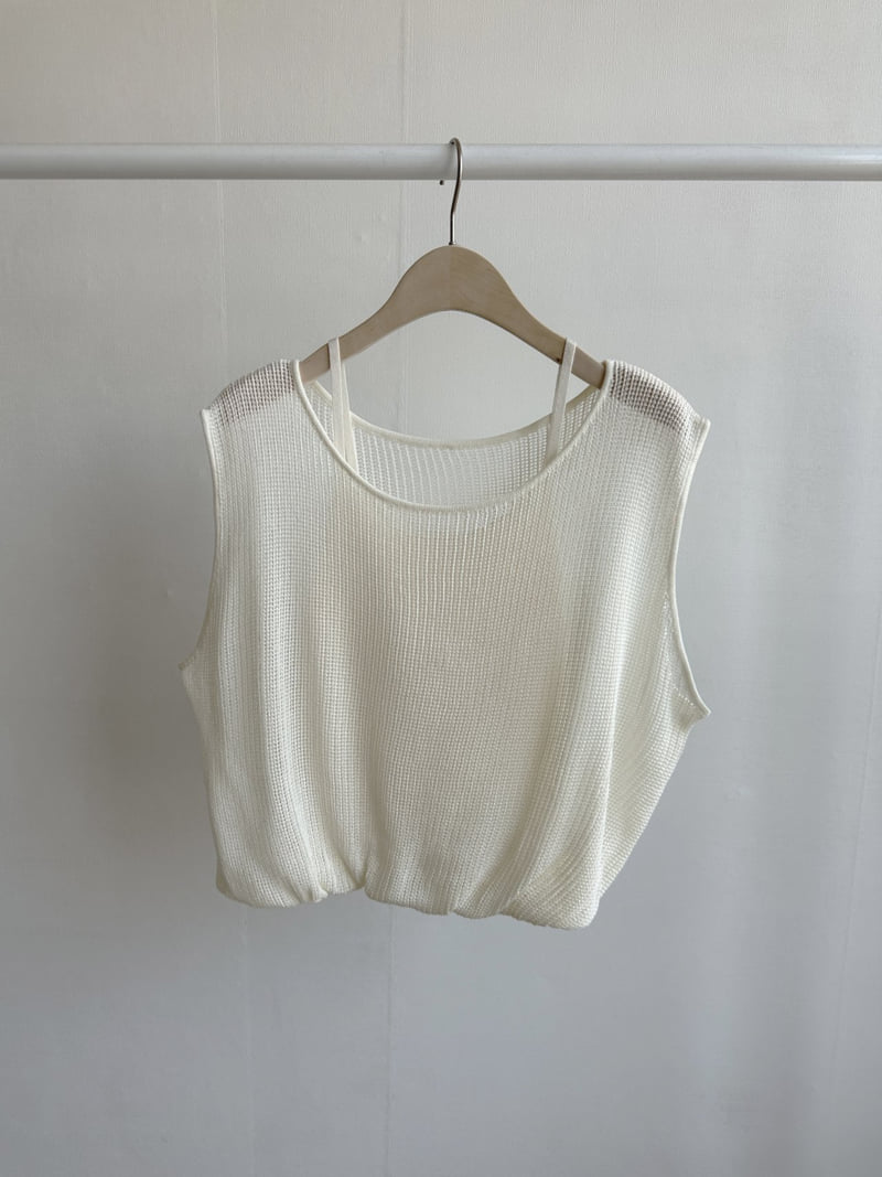 There By - Korean Women Fashion - #womensfashion - Your Knit Sleeveless - 2