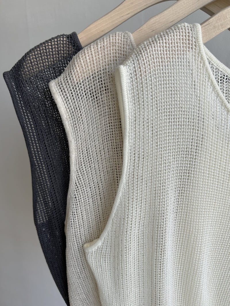 There By - Korean Women Fashion - #womensfashion - Your Knit Sleeveless - 6