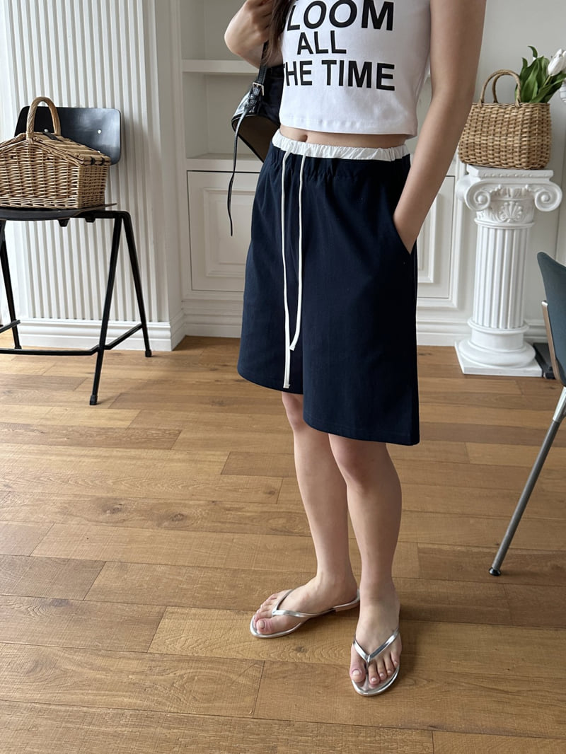 There By - Korean Women Fashion - #womensfashion - There Color-block Shorts - 6