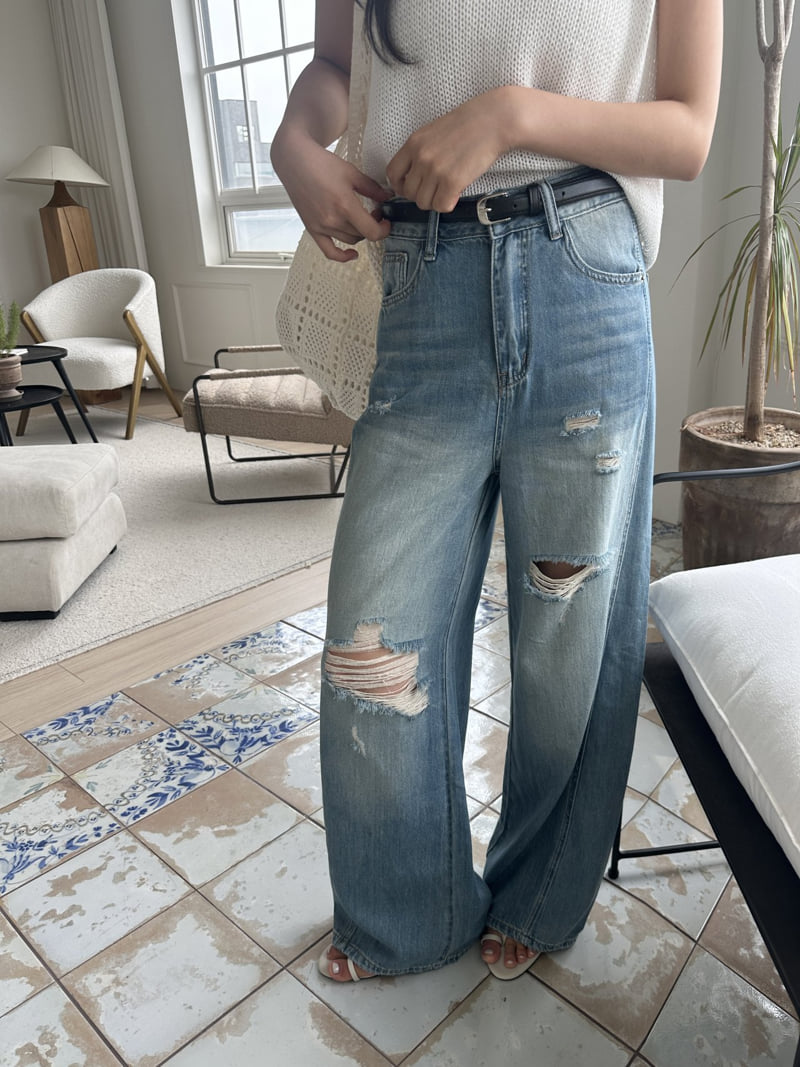 There By - Korean Women Fashion - #womensfashion - 517 Denim Pants - 6