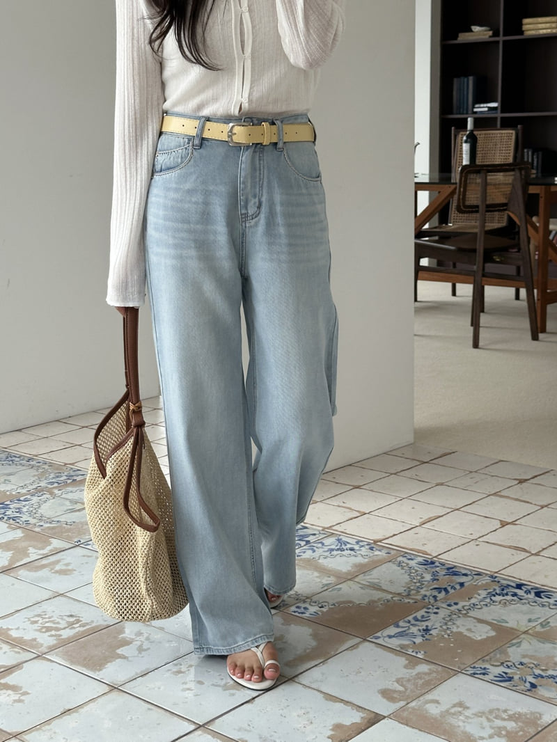 There By - Korean Women Fashion - #womensfashion - 608 Denim Pants