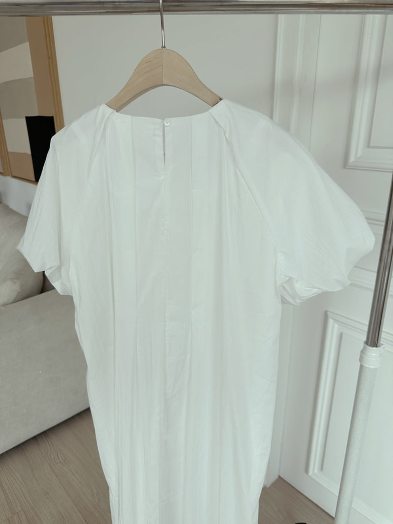 There By - Korean Women Fashion - #womensfashion - Pin-Tuck Pleated One-piece - 10