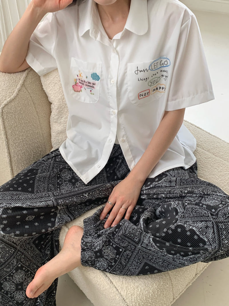 Toll - Korean Women Fashion - #momslook - Let's Go Shirt - 5