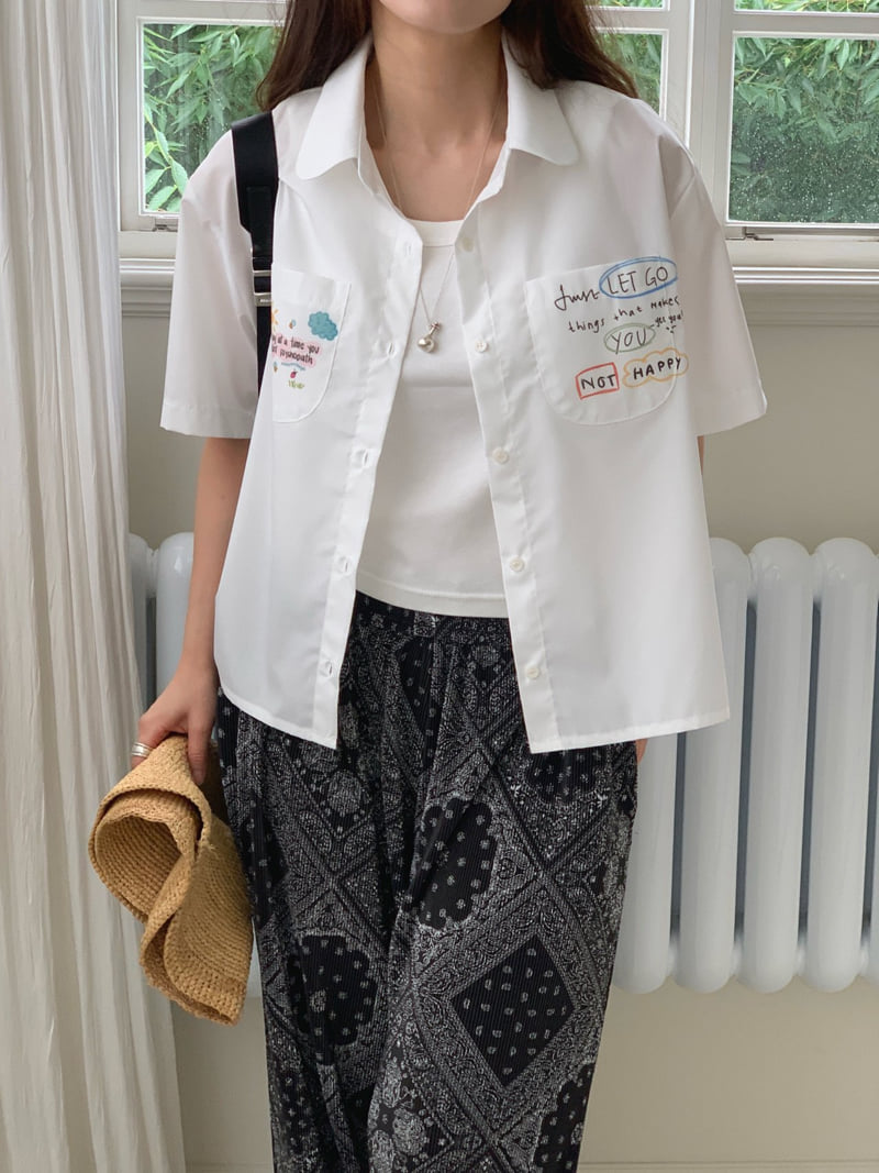 Toll - Korean Women Fashion - #momslook - Let's Go Shirt - 6