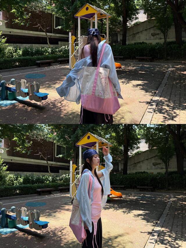 Toll - Korean Women Fashion - #momslook - Bear Big Bag - 4
