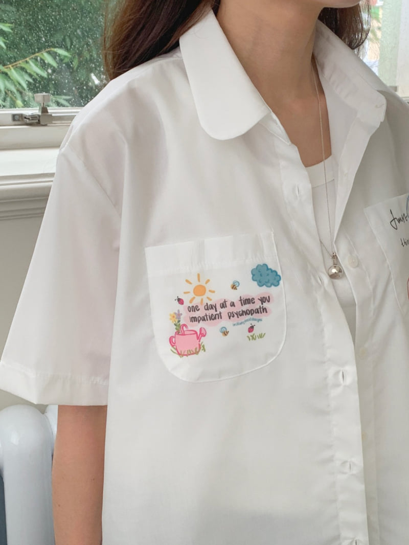 Toll - Korean Women Fashion - #womensfashion - Let's Go Shirt - 7