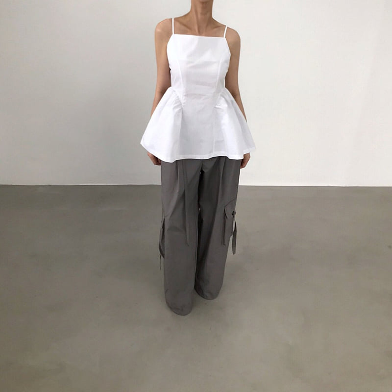 Twomoon - Korean Women Fashion - #momslook - Wallow Balloon Top - 2