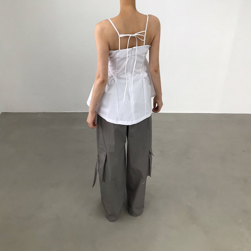 Twomoon - Korean Women Fashion - #momslook - Wallow Balloon Top - 3