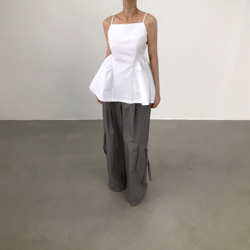 Twomoon - Korean Women Fashion - #momslook - Wallow Balloon Top - 4