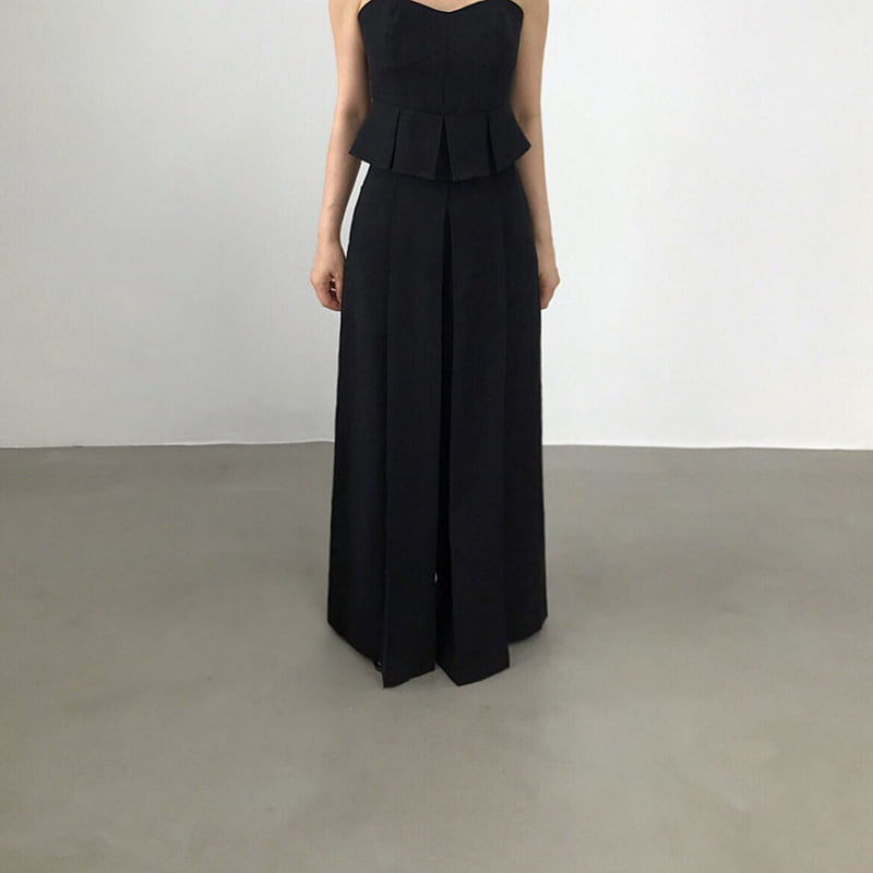 Twomoon - Korean Women Fashion - #momslook - Cana Pleated Long Pants - 3