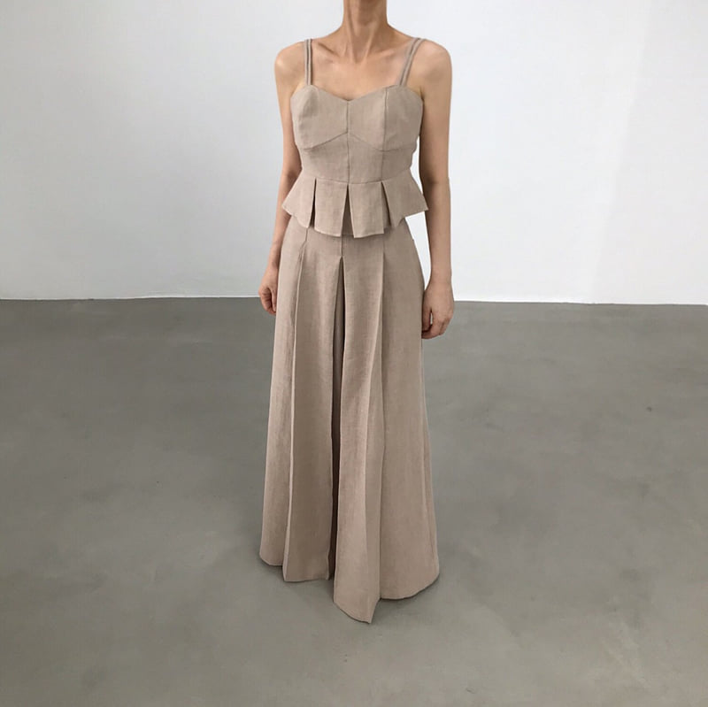 Twomoon - Korean Women Fashion - #momslook - Cana Bustier Top