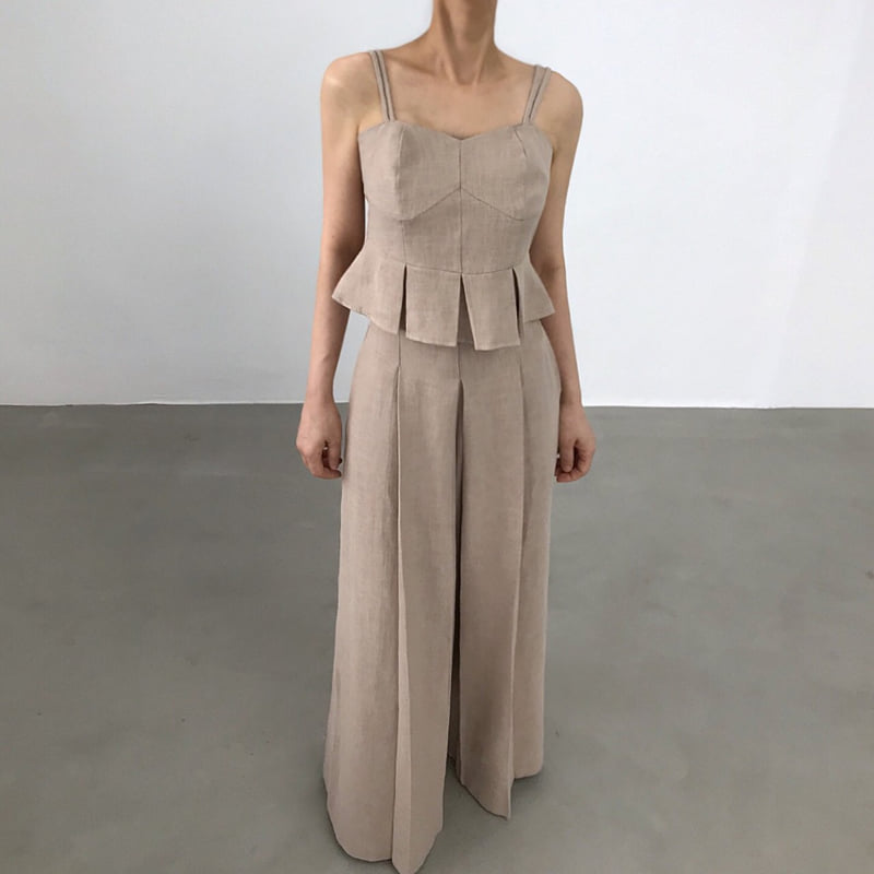 Twomoon - Korean Women Fashion - #momslook - Cana Bustier Top - 2