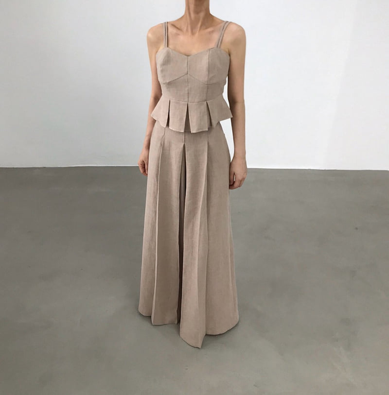 Twomoon - Korean Women Fashion - #pursuepretty - Cana Pleated Long Pants - 7