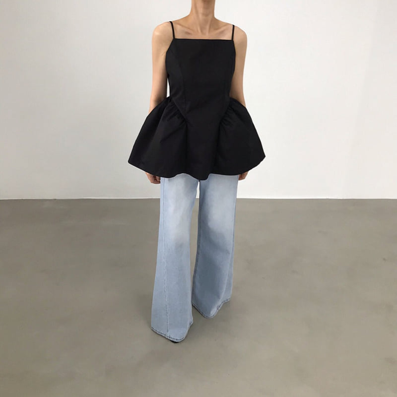 Twomoon - Korean Women Fashion - #restrostyle - Wallow Balloon Top - 9