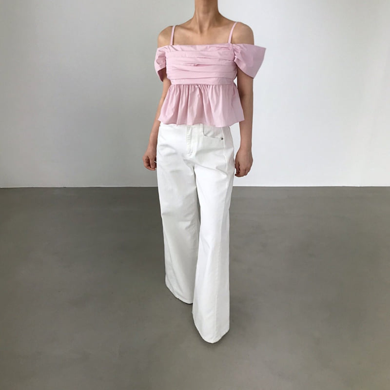 Twomoon - Korean Women Fashion - #shopsmall - Erica Pleated Blouse - 8