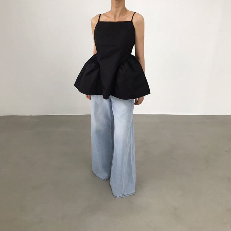 Twomoon - Korean Women Fashion - #vintageinspired - Wallow Balloon Top - 6