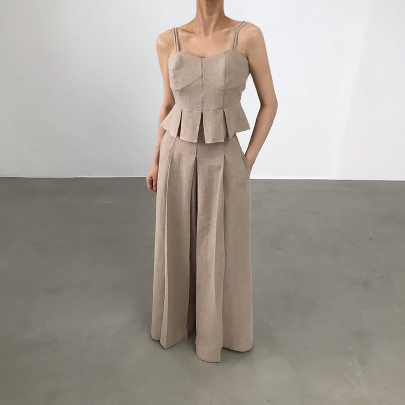 Twomoon - Korean Women Fashion - #vintagekidsstyle - Cana Bustier Top - 5