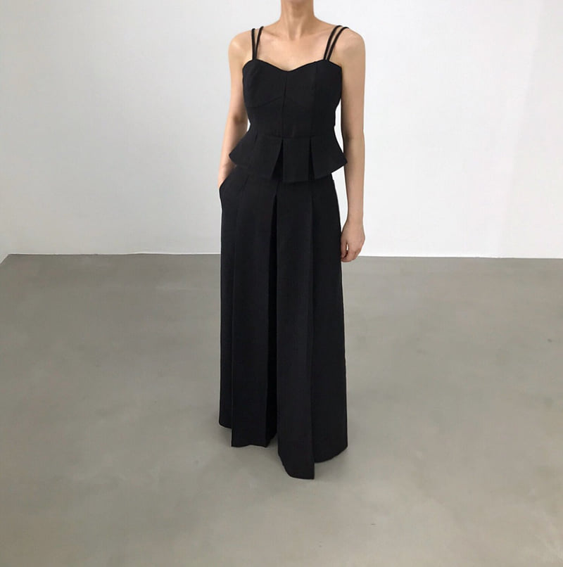 Twomoon - Korean Women Fashion - #momslook - Cana Pleated Long Pants - 4