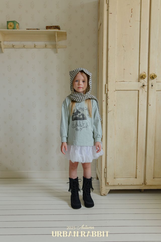 Urban Rabbit - Korean Children Fashion - #Kfashion4kids - My Cat Long Tee - 5